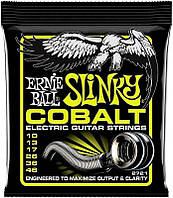 Струны для электрогитары 6 шт Ernie Ball 2721 Cobalt Slinky Electric Guitar Strings 10 46 FT, код: 2660048