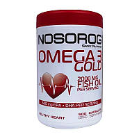 Омега для спорта Nosorog Nutrition Omega 3 Gold 1000 mg 500 Caps UN, код: 7808595