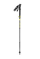 Треккинговые палки Birki Carbon Vario 105-135 см Black-Grey Yellow PK, код: 8105725