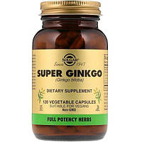 Гинкго Билоба Solgar FP Super Ginkgo 120 Veg Caps FT, код: 7693537