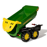 Прицеп детский тракторный Rolly Toys John Deere Green IG116486 UN, код: 7470697