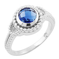 Серебряное кольцо SilverBreeze с сапфиром nano 18 (1648186) PK, код: 1491583