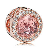 Серебряный шарм Pandora Rose 781725NBP OS, код: 7359494