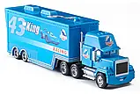 Тачки Трейлер Мак Кінг King Cars Дісней мультфільм Pixar металеві машинки, фото 5