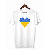 Футболка с принтом Арбуз Украинское сердце M PM, код: 8240303