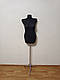 Манекен жіночий на тринозі чорний 46 розмір, фото 2