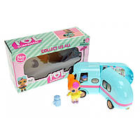 Игровой набор Кукла с фургоном Bambi BS011 PI, код: 8365594