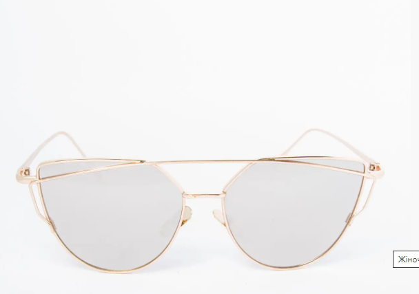 Летные солнцезащитные очки с зеркальными серыми линзами и тонкими золотыми дужками - фото 6 - id-p2155762245