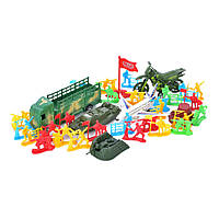Игровой набор Солдатики Bambi 8899-39-40 с транспортом Вид 2 ST, код: 8029487