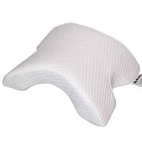 Подушка-туннель Memory Pillow для шеи с эффектом памяти Белая (MW21B) SN, код: 2547012