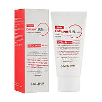 Солнцезащитный крем с коллагеном и лактобактериями Red Lacto Collagen Sun Cream SPF50 + PA+++ SN, код: 8153384