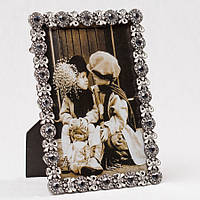 Декоративная фоторамка «Бантики в кристаллах» 12*17 см Angel Gifts SK15533 DS, код: 6673424