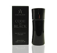 Парфюмированная вода для мужчин Cocolady Code in Black 30 мл (аромат схожий на Giorgio Armani Code)