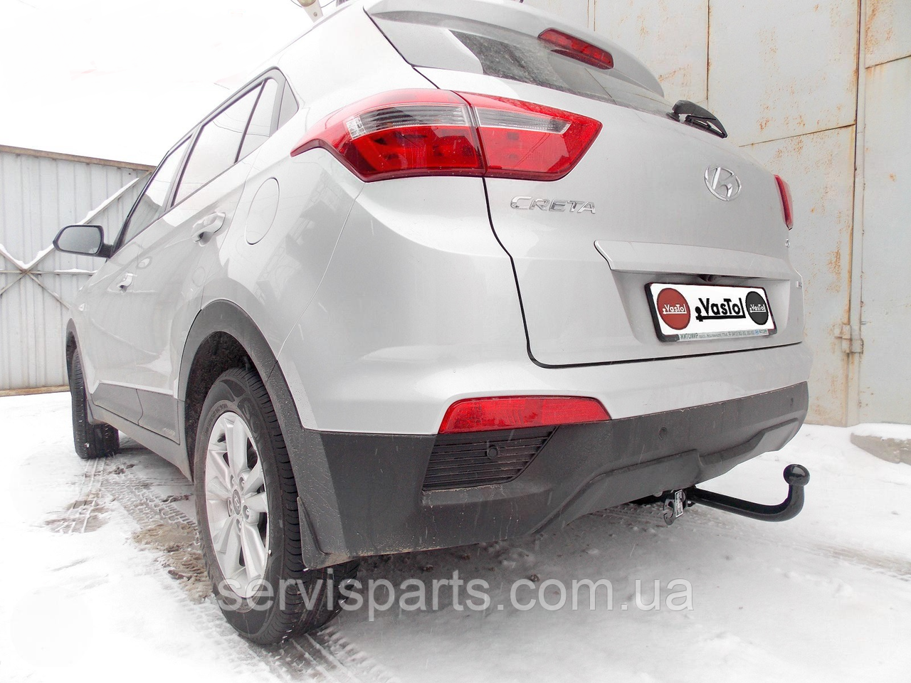 Фаркоп Hyundai Creta 2014- (Хендай Крета) без підрізу бампера