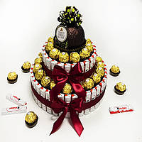 Подарок на день рождения с большой конфетой для любимой девушки PRO 35*35 см 1650 г BB, код: 8040090