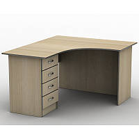 Письменный стол Тиса Мебель СПУ-4 1600*1400 Бук PI, код: 6465162