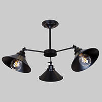 Потолочная люстра на 3 лампы Lightled 52-F103-3 BK PK, код: 8123860