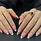 Накладні нігті 24 шт. + клей для нігтів, форма типс - стилет, французький манікюр, фото 3