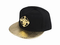 Бейсболка GLH Snapback Stage Gold One sizе Черный с золотистым (23248) PK, код: 1895919