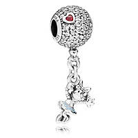 Серебряная подвеска-шарм Pandora 797171CZ PK, код: 7359836