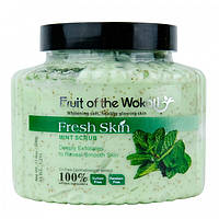 Скраб для тела Wokali Fresh Skin Scrub Mint WKL326 500 г KB, код: 8160567