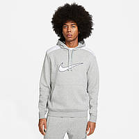 Кофта Nike M Nsw Sp Flc Hoodie Bb (FN0247-063) XL Серый ST, код: 8176951