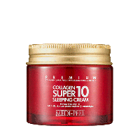 Крем для лица омолаживающий ночной с коллагеном MEDI-PEEL collagen super 10 sleeping cream 70 FT, код: 8290281