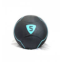 Медбол Livepro SOLID MEDICINE BALL LP8110-5 чорний 5 кг FS, код: 5563214