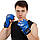Рукавички для MMA і змішаних єдиноборств Zelart BO-3207 синій, фото 8