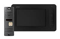 Комплект видеодомофона ARNY AVD-4005 Черный Серый v.2 FT, код: 8332682