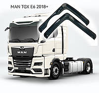 Дефлекторы окон Ветровики MAN TGX TGS (2018+) самоклеющейся