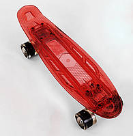 Скейт Пенни борд Best Board Red (04508) CP, код: 6978546