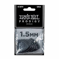 Медиаторы Ernie Ball 9331 Black Shield Prodigy Picks 6-Pack 1.5 mm (6 шт.) UN, код: 6557108