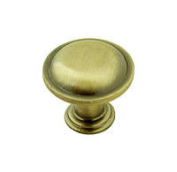 Мебельная ручка-кнопка Kerron античная Бронза (RK-017 BA) PK, код: 7276785