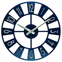 Настенные Часы Glozis Boston 35х35 см Темно-синий (B-026) VA, код: 285336