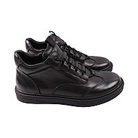 Ботинки мужские Clemento черные натуральная кожа 74-23DHS 44 FT, код: 8333671