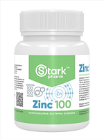 Цинк Stark Pharm Zinc 100 мг, 100 таблеток