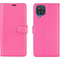 Чехол-книжка Litchie Wallet для Samsung Galaxy A12 M12 Rose PK, код: 6761601