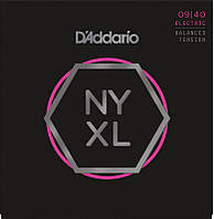 Струны для электрогитары D'Addario NYXL0940BT Nickel Wound Super Light Electric Guitar String ST, код: 6556172