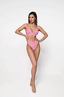 Купальник раздельный Designed for Fitness Glam Lurex Rose L GB, код: 6627456