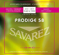 Струны для классической гитары Savarez 540CSW Prodige 58 Classical Guitar Strings 58 cm VA, код: 6839153