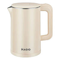 Електричний чайник термос 1,5л MAGIO MG-502 Beige N KB, код: 8290851