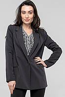 Пиджак женский LadyLike 168720091 42 серый UN, код: 8337670