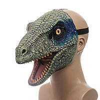 Маска Динозавра 3Д дітей і Дорослих з Рухомою Щелепою й Реалістичними очима Jurassic Wor EJ, код: 8206611