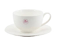 Чашка чайная с блюдцем Interos Tudor TU1062-4 Сетка фарфоровая 230 мл GB, код: 8191040