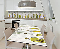 Наклейка 3Д виниловая на стол Zatarga «Музей оливы» 650х1200 мм для домов, квартир, столов, к PK, код: 6440775