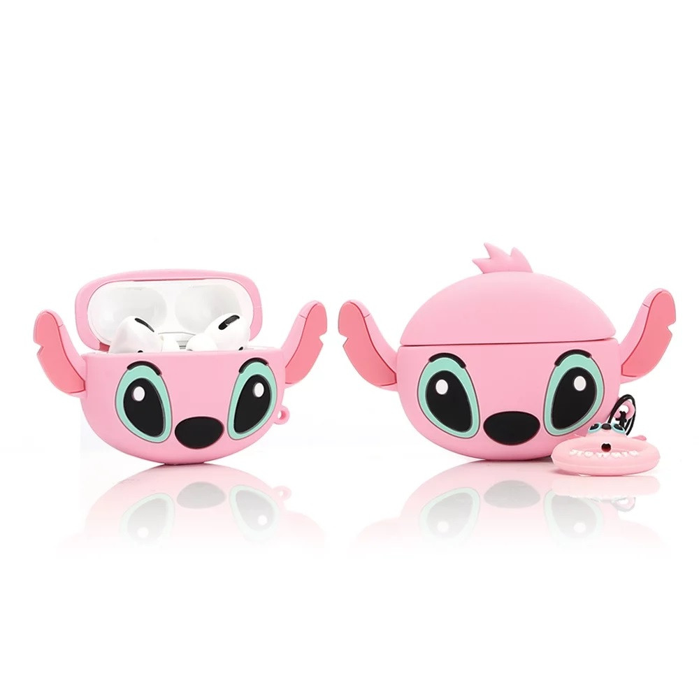Силіконовий чохол Alitek для навушників Apple AirPods Pro 2 Стіч Pink