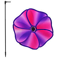 Ветрячок детский текстильный Цветок фиолетовый MiC (V2107) KB, код: 7939107