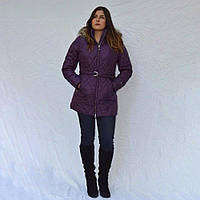 Куртка Eddie Bauer Womens Slope Side Down Parka DEEP EGGPLANT XL Фиолетовый (8225DEP) FT, код: 2574855