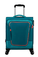 Чемодан 55 См American Tourister PULSONIC STONE TEAL 55x40x23(26) MD6*21001 VA, код: 8290809